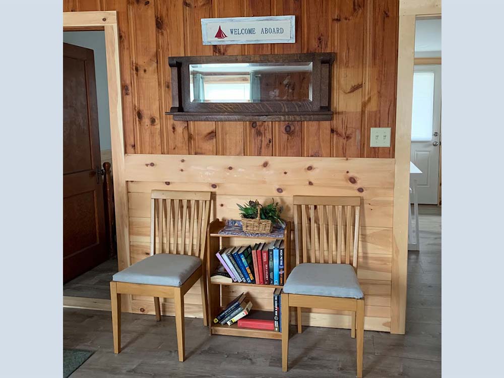 Beach Plum down Welcome Aboard