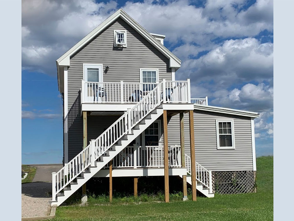 Beach Plum back decks