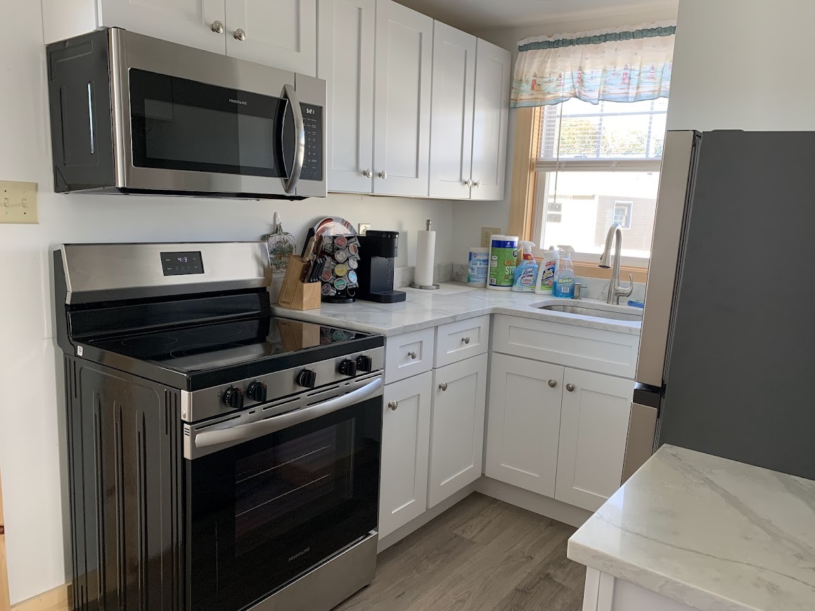 Beach Plum down kitchen