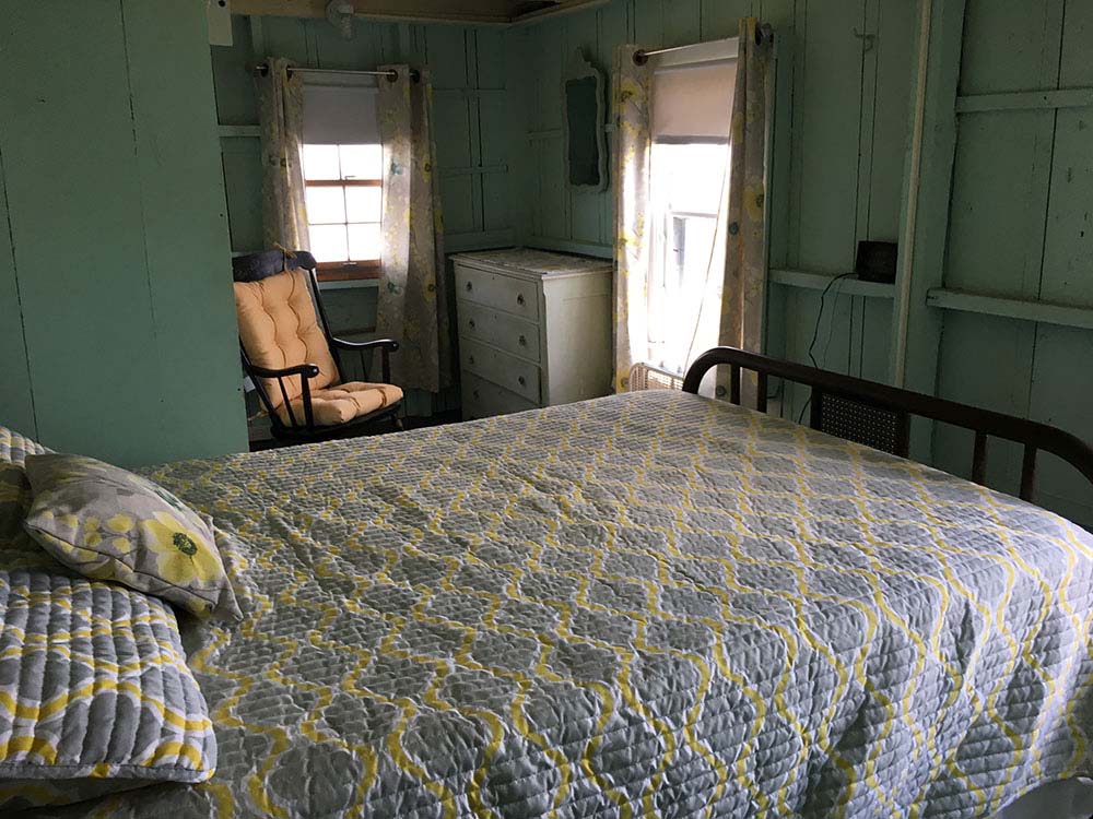 Sea Bright bedroom with full size bed.